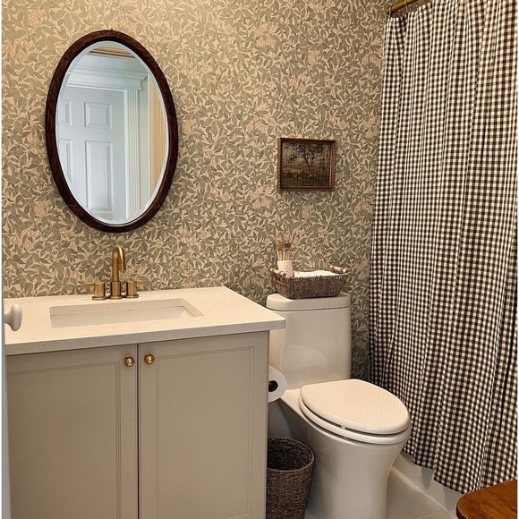Gingham Shower Curtain
